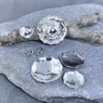 blossom earring jacket - Argentium silver - Image 2