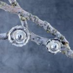 blossom earring jacket - Argentium silver - Image 3