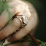 keshi pearl ring - size 7.25 - square round - 6 carat - Image 3