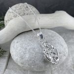 rapids pendant - Argentium silver - Image 3