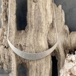 silver collar - etched Argentium silver necklace - Image 4