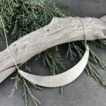 silver collar - etched Argentium silver necklace