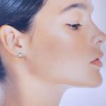 sun earrings - hammered post - Argentium silver - Image 5