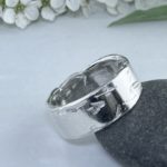 river ring - size 5.5 - Argentium silver - Image 3