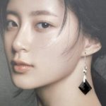 smoky quartz earrings - wave curl - Argentium silver - 24.80 carat - Image 2