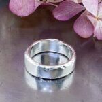 river ring - size 5.5 - Argentium silver - Image 4