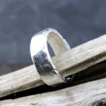 river ring - size 5.5 - Argentium silver - Image 2