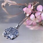 rapids pendant - antique Argentium silver - Image 3