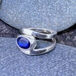 kyanite ring – size 4.25 – buttonhole – 1.5 carat - Image 2