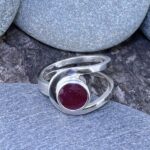 ruby ring – size 10.75 – buttonhole – 3.5 carat - Image 2