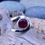 ruby ring – size 10.75 – buttonhole – 3.5 carat - Image 3